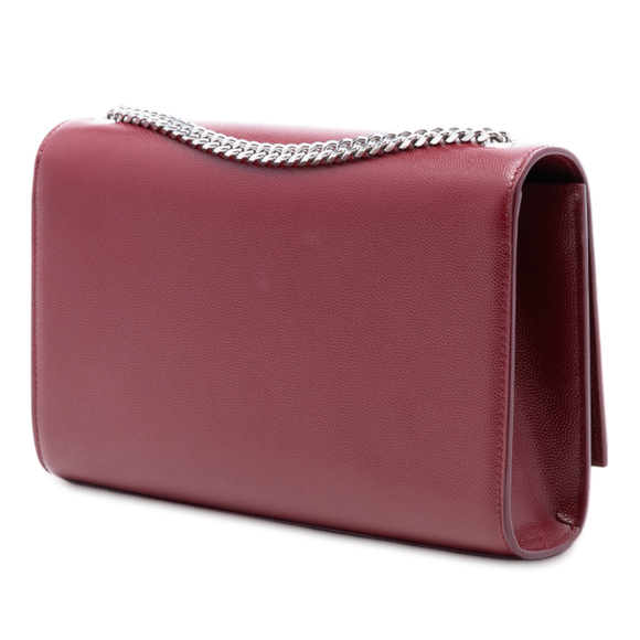 Pre-Loved Saint Laurent Medium Grain De Poudre Monogram Kate Crossbody - Picture 2 of 7